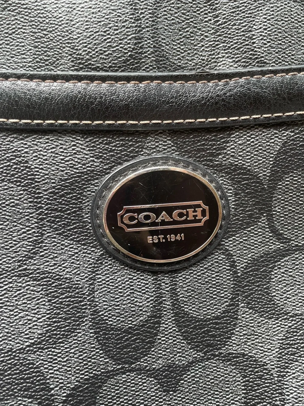 Coach Signature C Logo Crossbody Bag